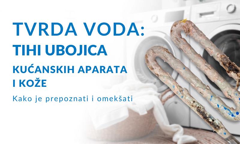 Karta tvrdoce vode u Hrvatskoj I